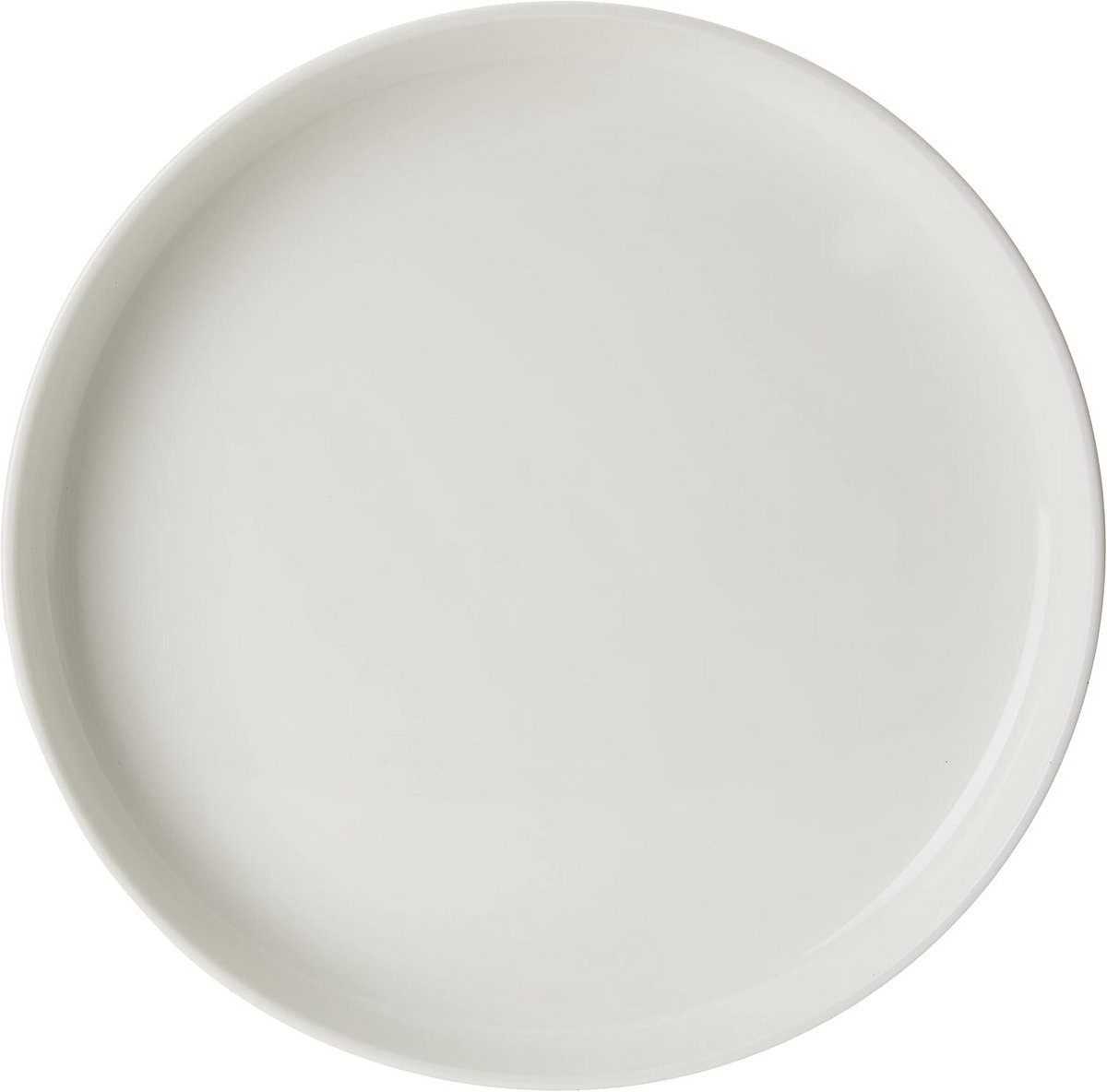 Ronde Porseleinen Bord - Wit Serviesonderdeel