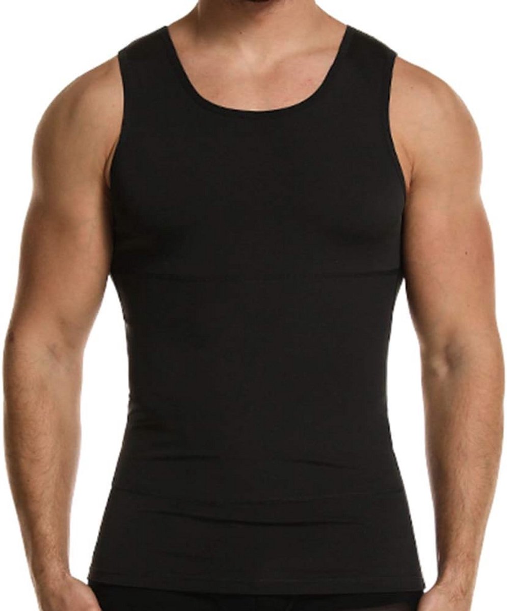 Heren Compressie Tank Top voor Afslanken en Verbeterde Houding