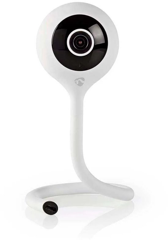 Nedis SmartLife Camera voor Binnen - Wi-Fi - Full HD 1080p - Cloud Opslag (optioneel) / microSD (niet inbegrepen) - Met bewegingssensor - Nachtzicht - Wit van Nedis — afbeelding 3
