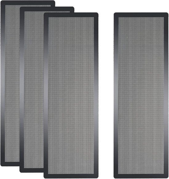 80mm Dust Filter for Computer Cooler Fan [5 Packs ] PC Fan Frame