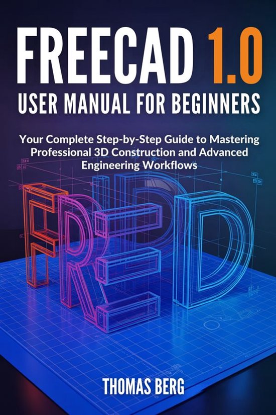 FreeCAD 1.0 User Manual for Beginners - cover