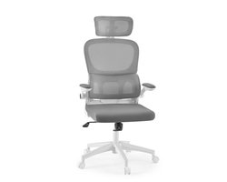 Bureaustoel / draaistoel ERGOMY FLEX Zitting stof / rugleuning netstof grijs mybuero
