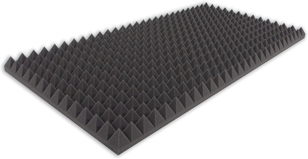 Akoestisch Schuim Piramide Zelfklevend - Geluidsisolatie Panelen 100x50x5 cm
