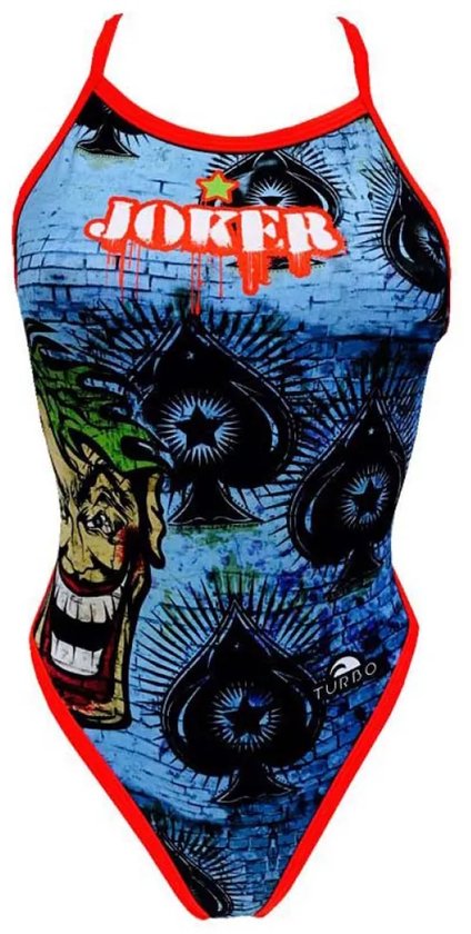 Turbo Joker Wall 2016 Vêtement de bain Blauw 5XL Femme