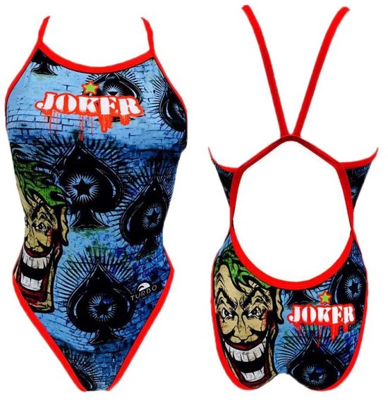Turbo Joker Wall 2016 Vêtement de bain Blauw 5XL Femme