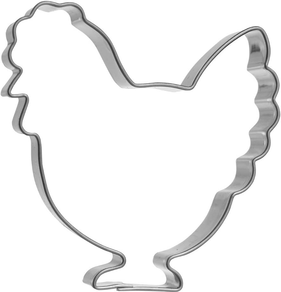 Uitsteekvorm Kip Roestvrij Staal voor Koekjes en Gebak