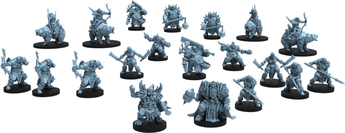 Epic Encounters Halls of the Orc King - RPG Miniaturen - Steamforged Games