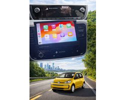ADIVOX T1 7 inch inklapbaar Display geschikt voor VW Up!/Seat Mii/Skoda Citigo Android 15 CarPlay/Auto/Wifi/RDS/DSP/NAV