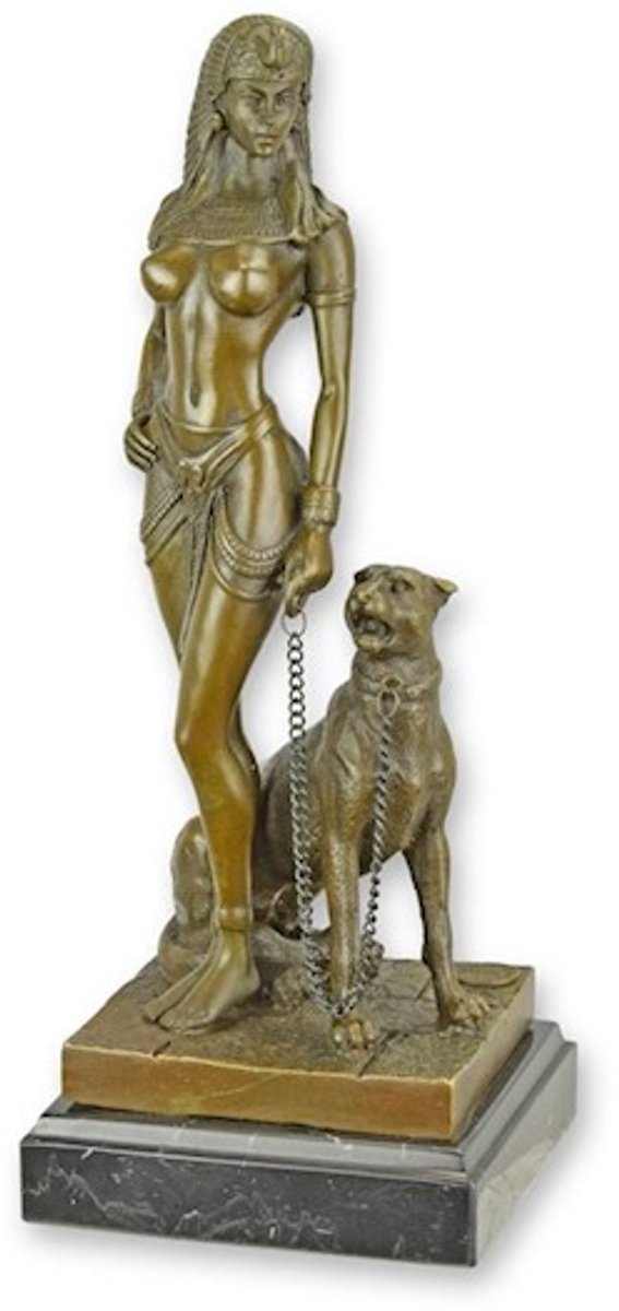Bronzen beeld Cleopatra