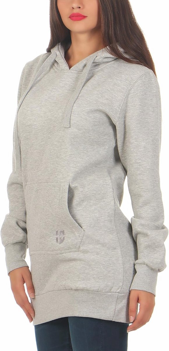 Lange hoodie voor dames – comfortabel en trendy