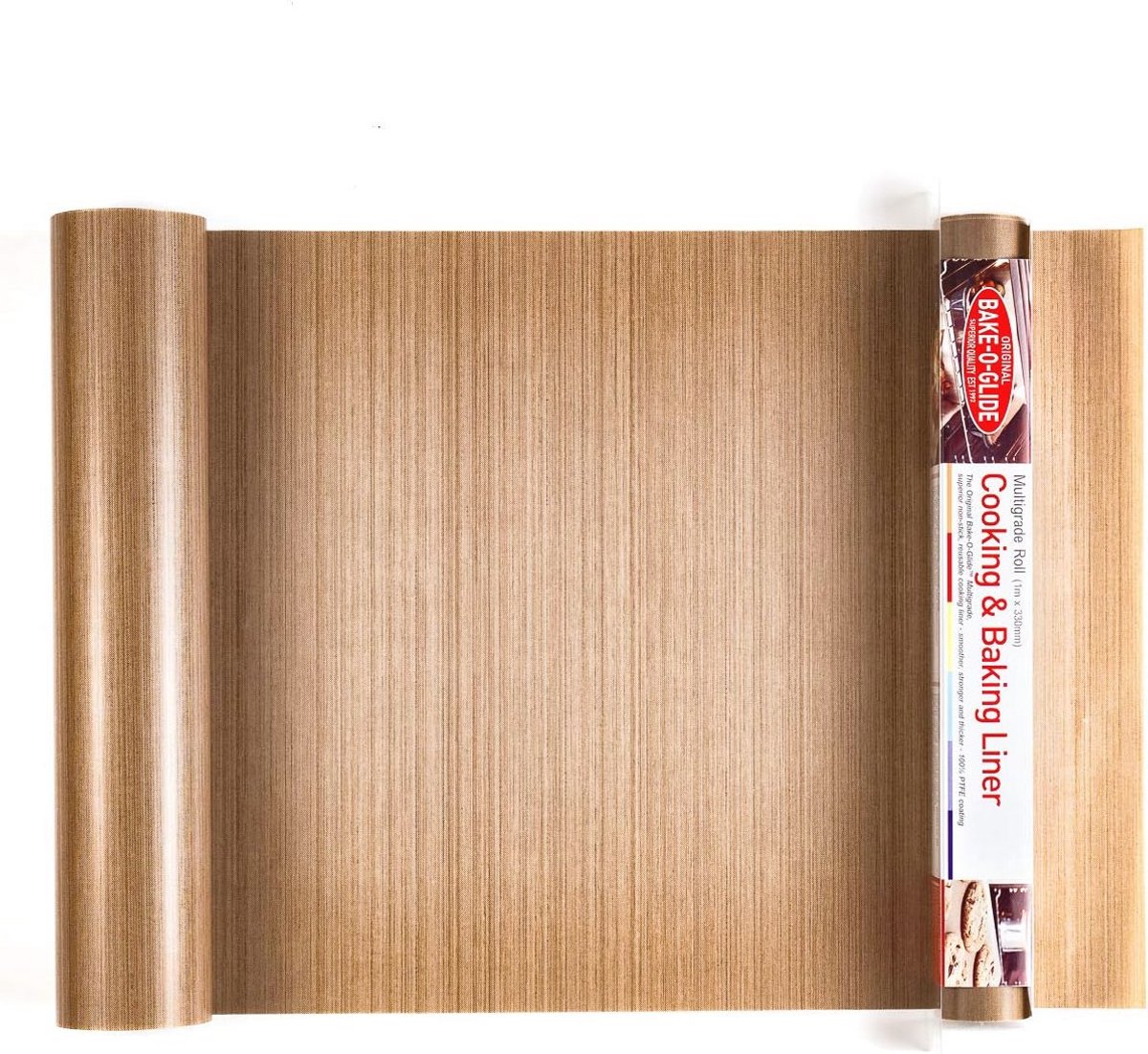 Herbruikbare Antiaanbak Koken en Bakken Liner, 1m x 330mm