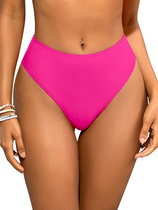 Tai bikini broekje met normale taille - Groen - Maat 40-64