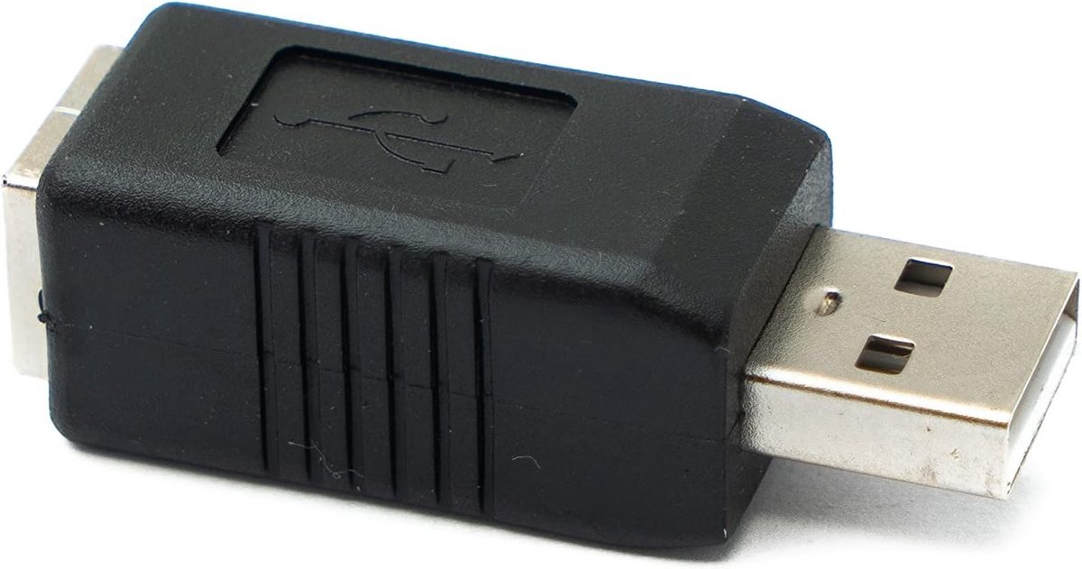 USB A naar USB B Adapter - Mannelijke naar Vrouwelijke Converter
