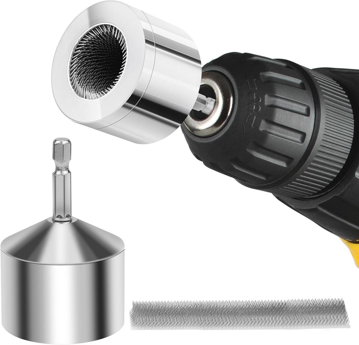 Reinigingsborstel voor koperen buizen - Ideaal voor lassen en ontbraaming (22 mm)