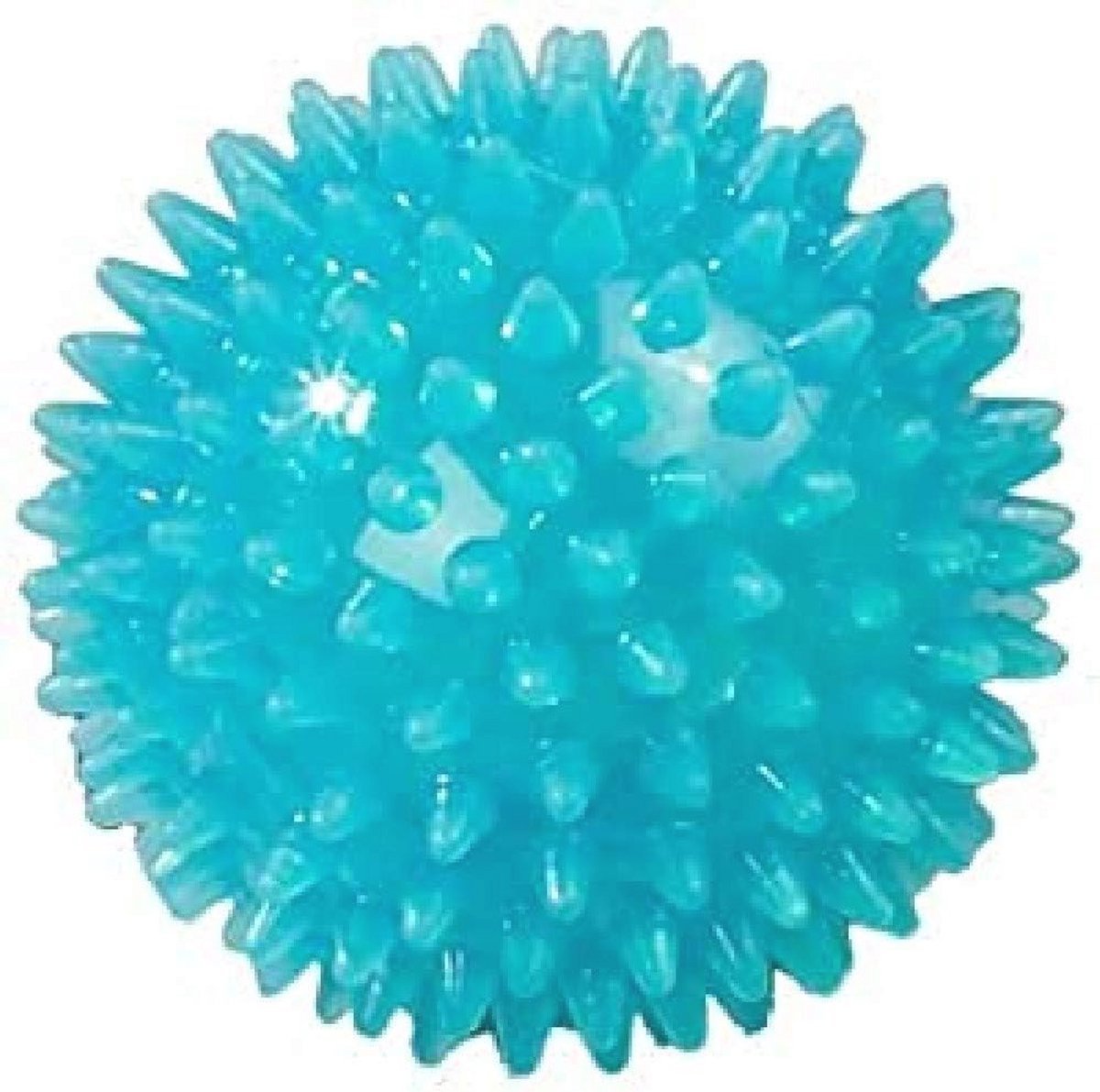 Massagebal met Noppen 9 cm - sterke Turquoise