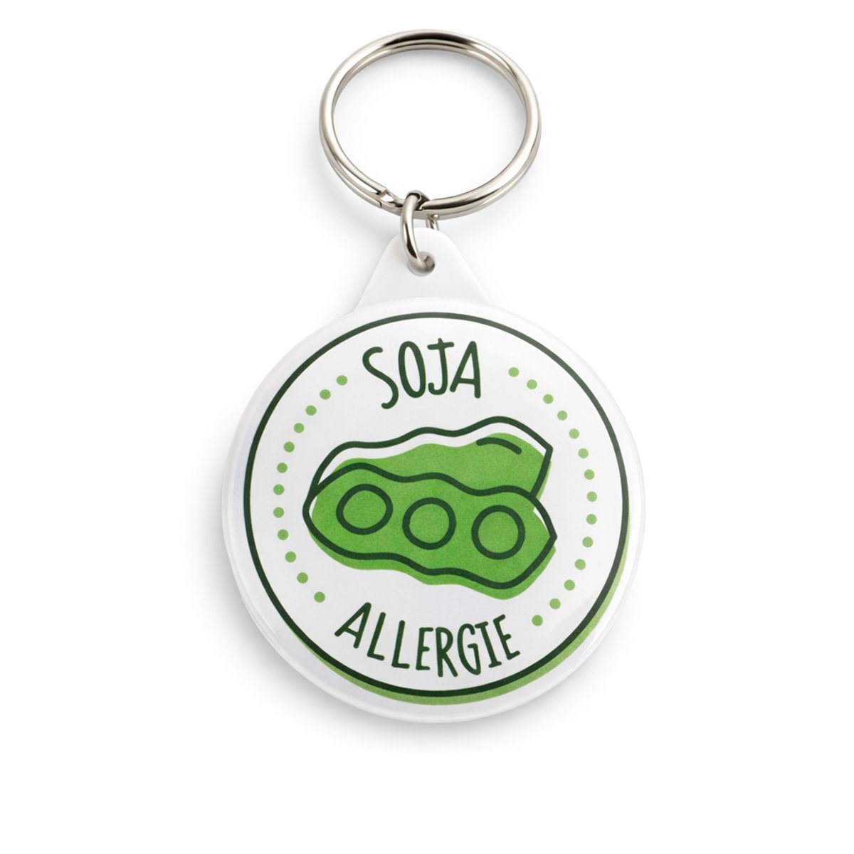 Sleutelhanger soja allergie