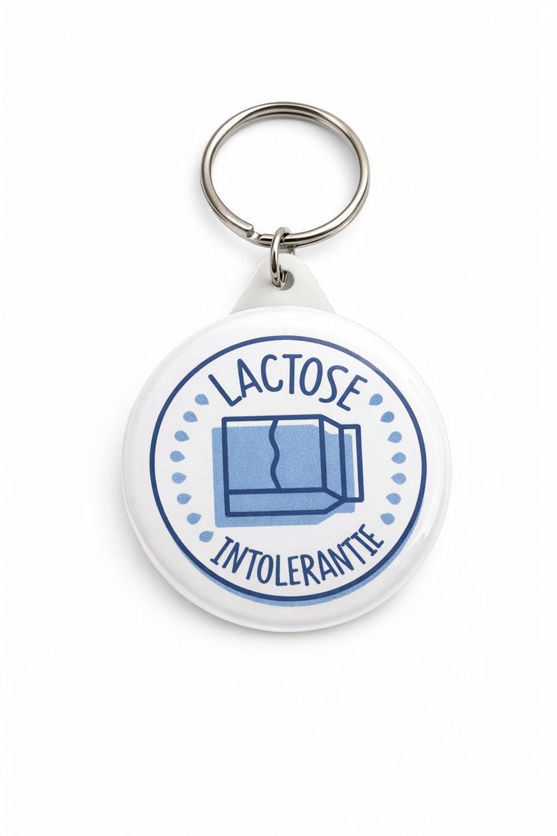Sleutelhanger lactose intolerantie