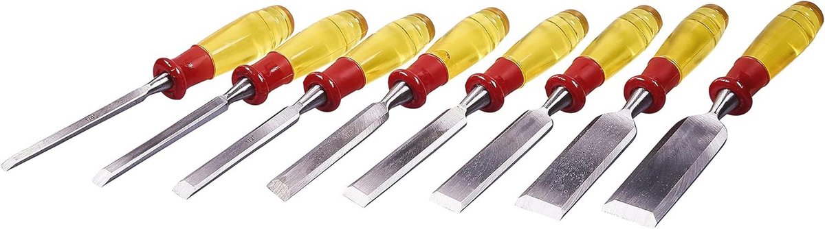 8 Stuk Split Proof Beitel Set in Houten Doos