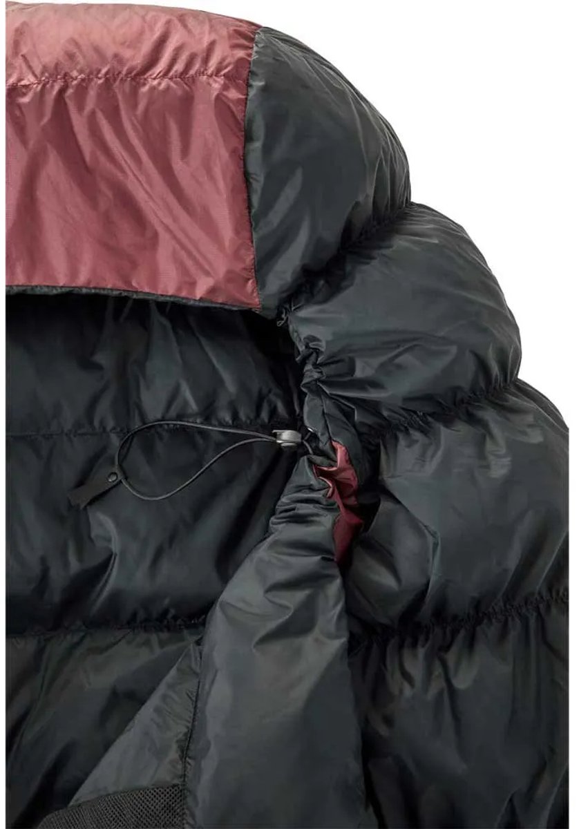 Nordisk Voyage 300 Sac de couchage Rouge,Noir Long - Fermeture gauche