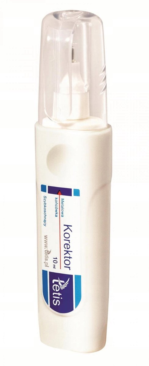 Tetis Platte Correctie Pen 10ml - Vlekkeloos Schrijven