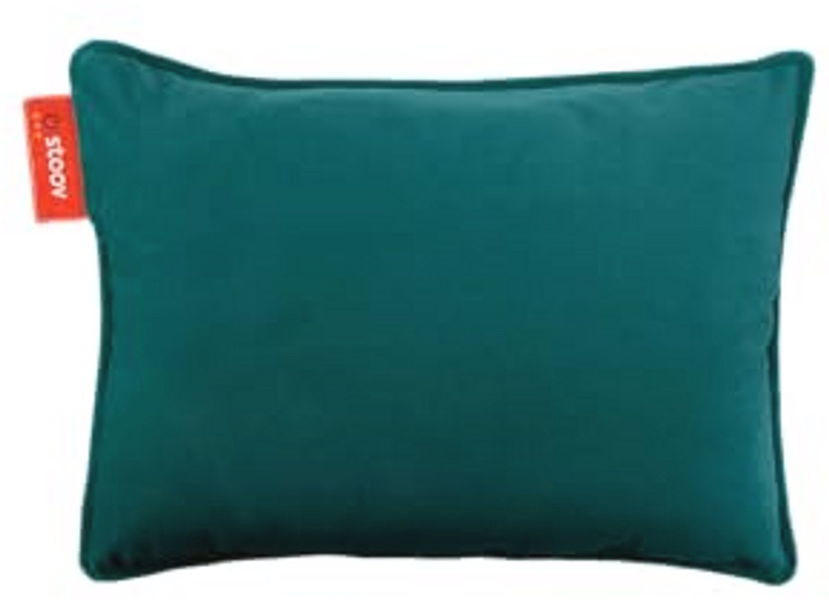 Draadloos Warmtekussen met Infrarood Technologie - 45x60cm Velvet Petrol Groen
