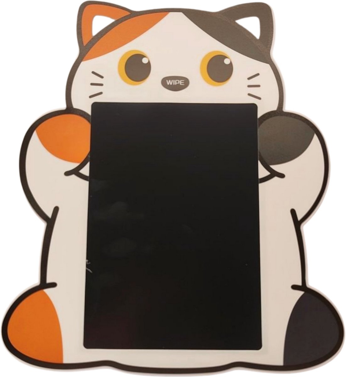 iTotal Home&Gifts Magisch Schrijfbord ORANJE KAT LCD Tekentablet 27,8x23,2x0,65 cm