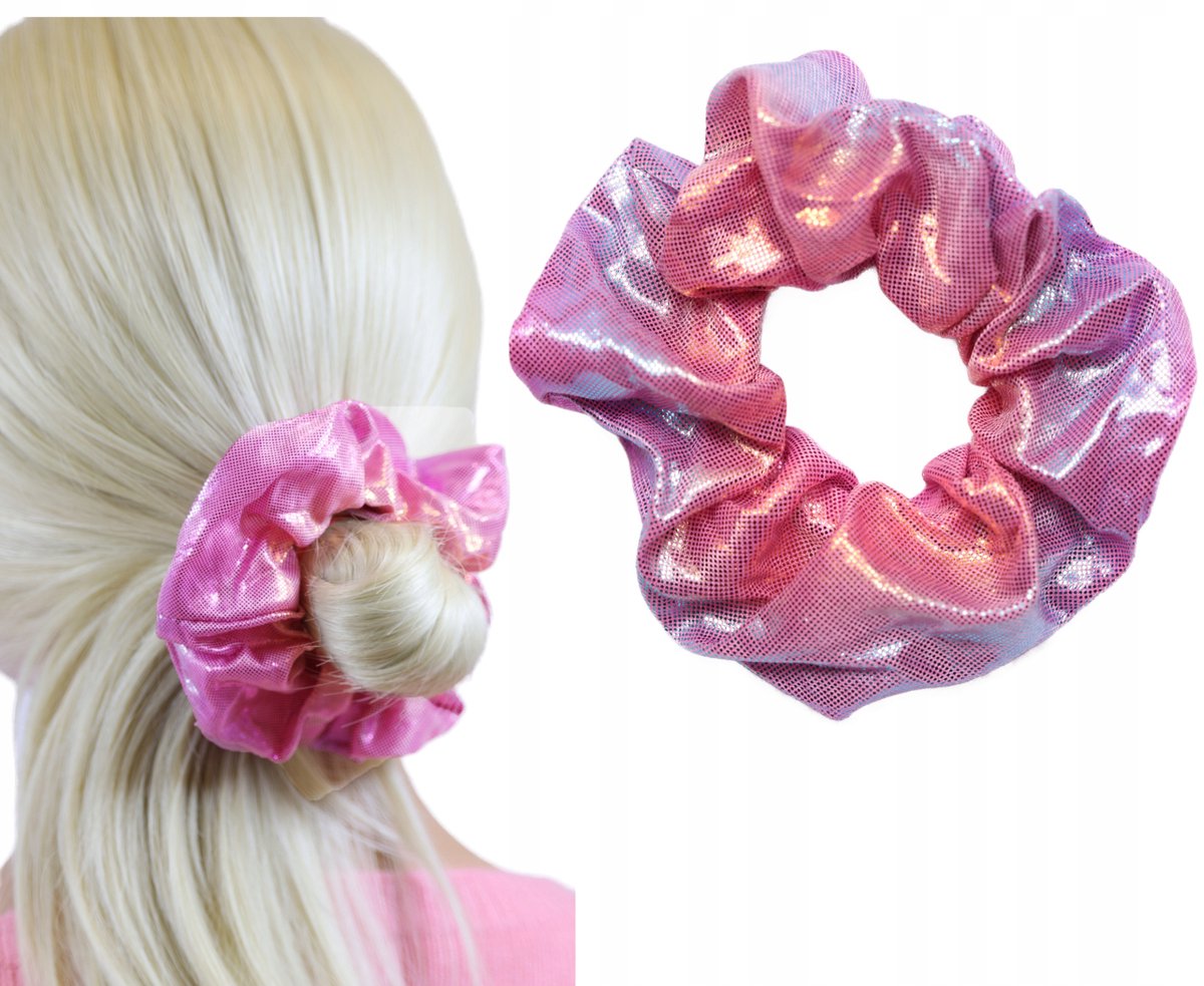 Chouchou haarband badstof elastisch 3,5 cm UNICORN