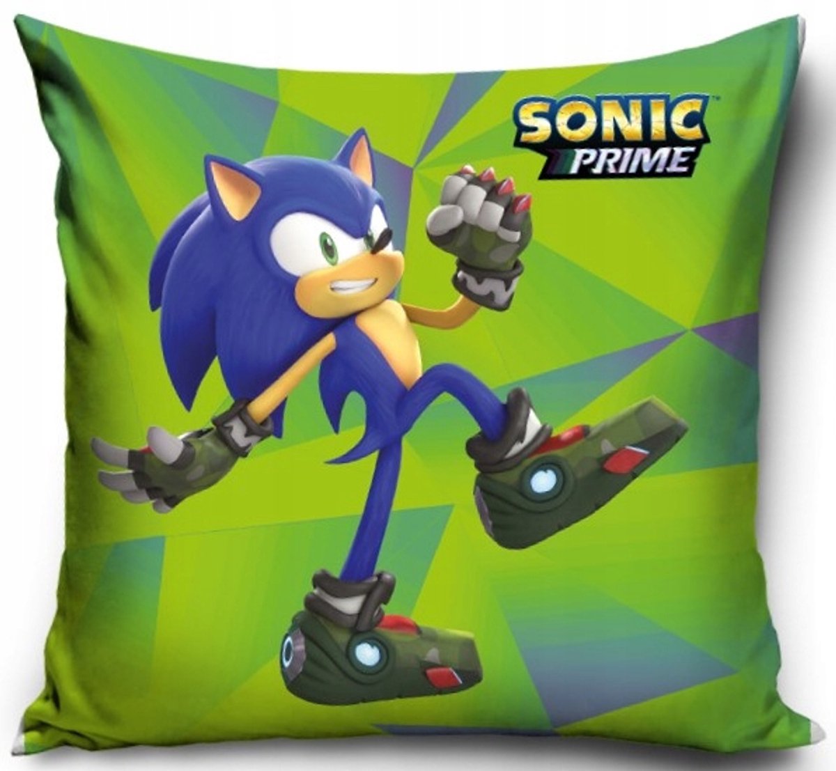 Sonic Kussenhoes 40x40 cm velours - kinderkamerdecoratie