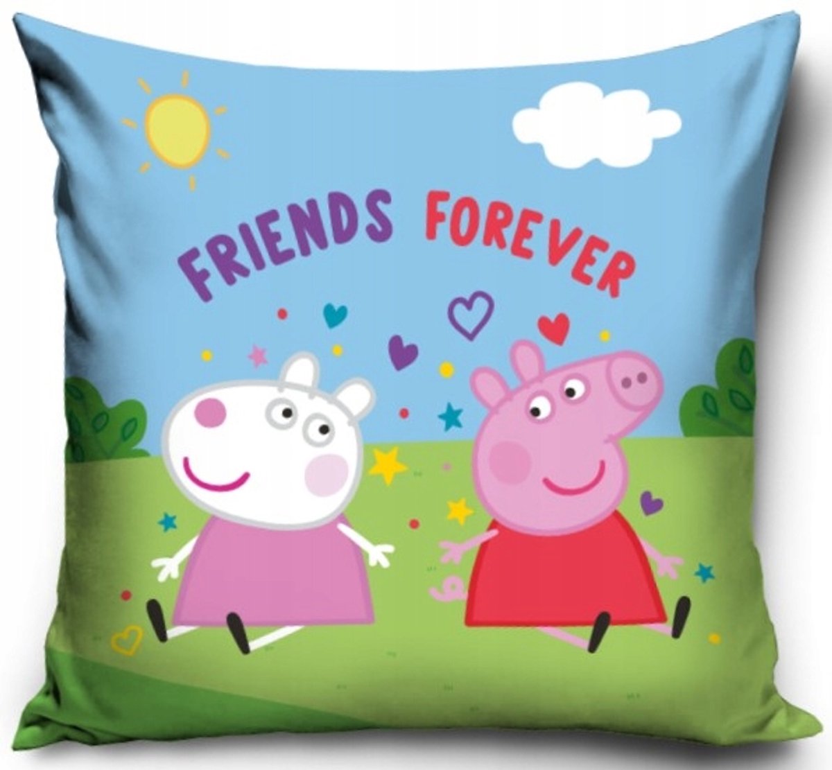 Peppa Pig Suzy Kussensloop 40x40 cm Velours