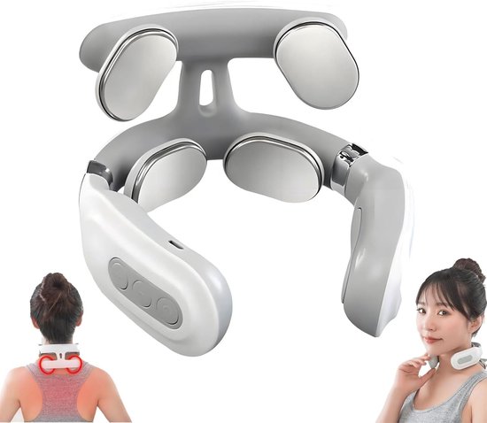HORCONDORM Nekmassageapparaat met 6 Vibratiestanden - HORCONDORM S.R.L. - €34,10