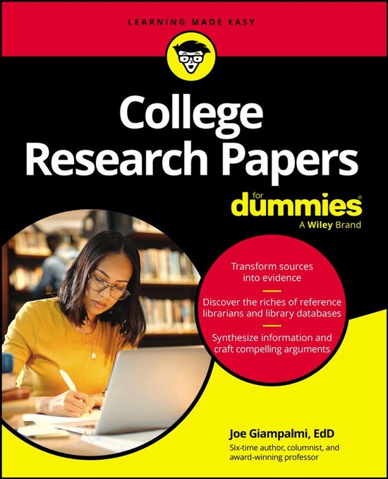 College Research Papers For Dummies - cover