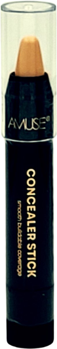 Amuse - Concealer Stick - 02 Ivory - Smooth Buildable Coverage - 3,1 g