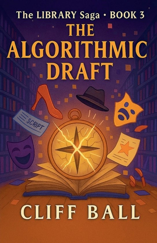 The Library Saga: A Satirical, Genre-Bending Saga of Books T ... - cover