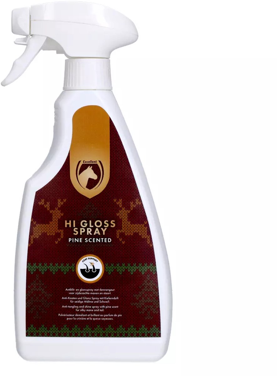 Excellent Horse Gloss Spray - Anti-klit Glans Spray - Staartspray Paard - 500 ml