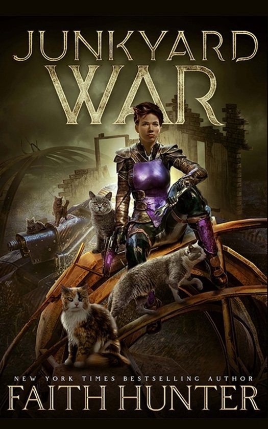 Junkyard Cats- Junkyard War - cover