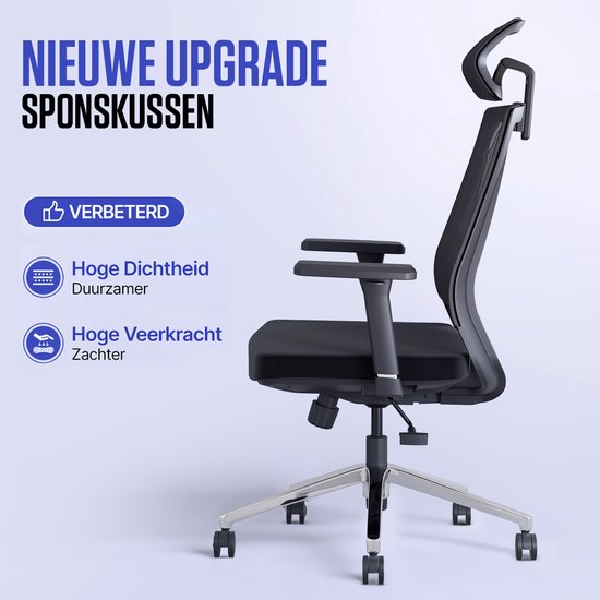 Stane Ergonomische Bureaustoel Office Chair - Bureaustoelen voor Volwassenen Computer Stoel