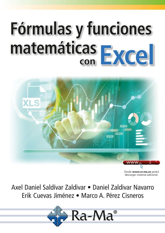 Fórmulas y funciones matemáticas con Excel - cover