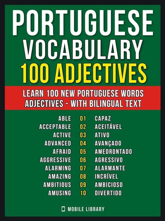 Learn Portuguese Vocabulary 9 - Portuguese Vocabulary - 100  ... - cover