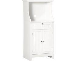 HOMCOM-Magnetronkast-MDF-60x40x122,5cm-Wit