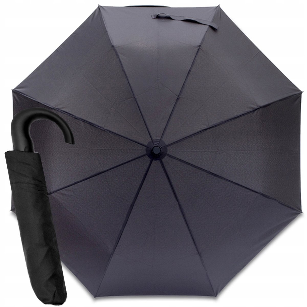 Merkloos Automatische XL Paraplu - Windbestendig & Compact