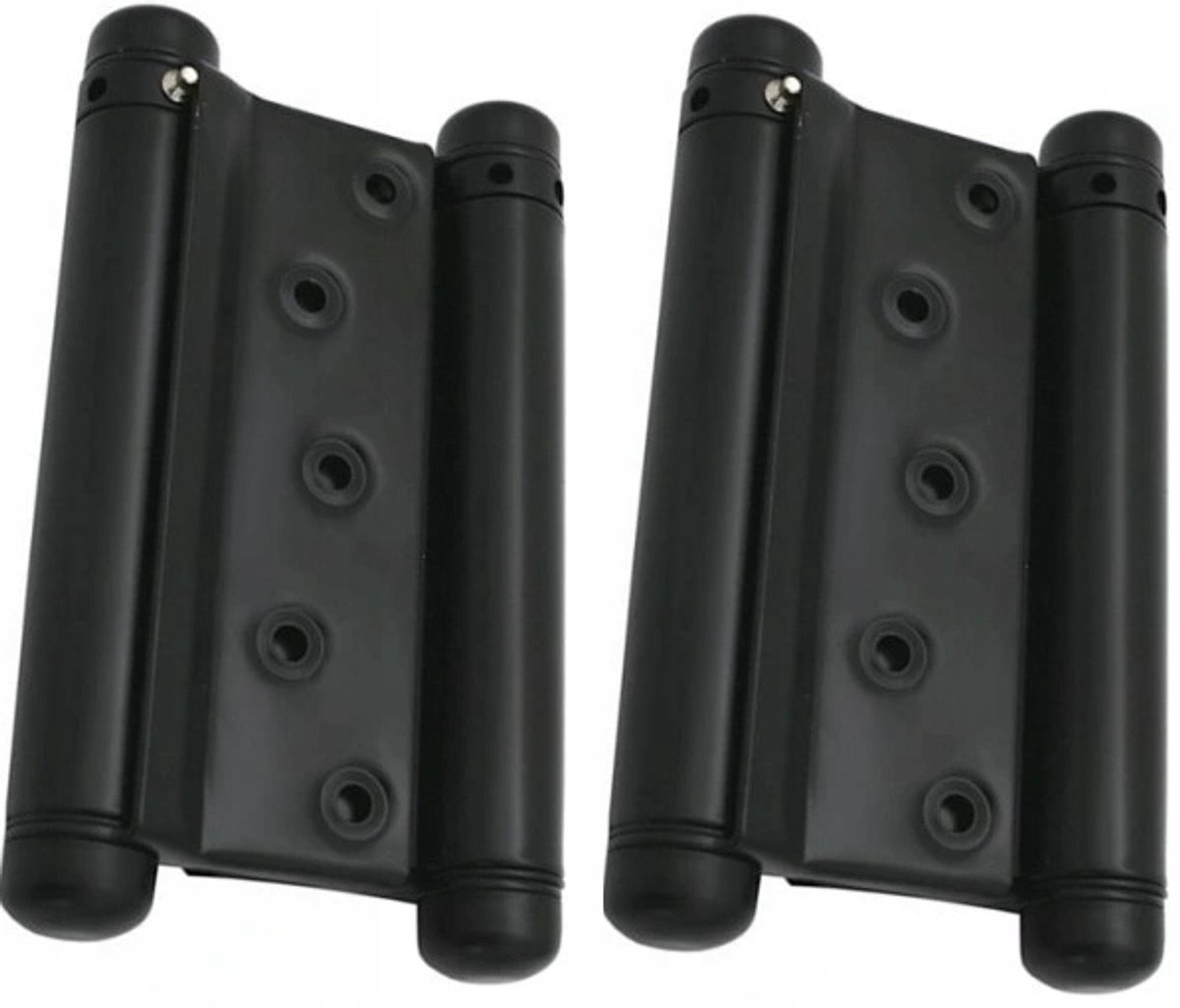 Zwarte Scharnier 125mm Veerbelast voor Deuren, Poorten tot 20kg