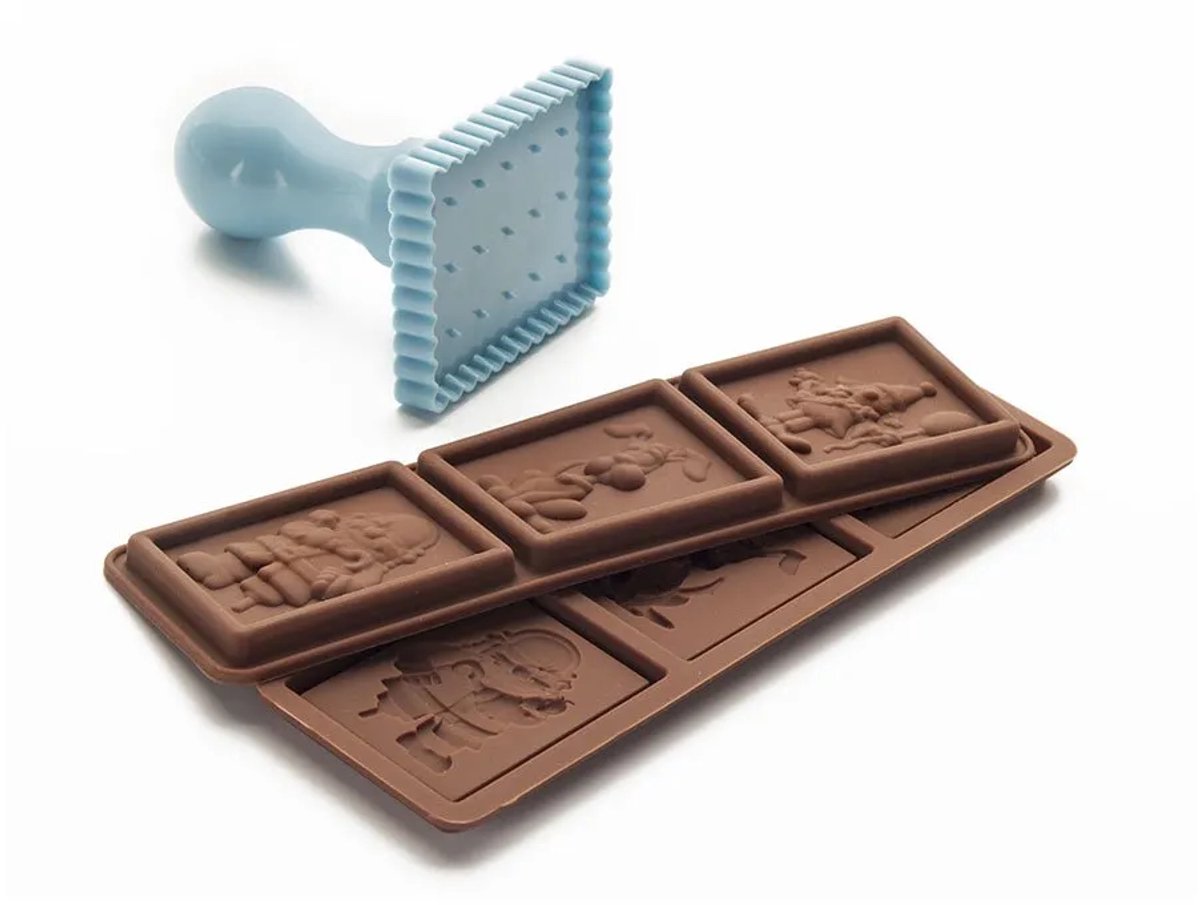 Ibili Petit Choc-vormen Voor Kinderen Bruin