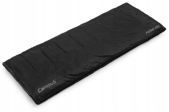 Campus Hobo 200 Slaapzak - Combinerbaar, Zwart, Temp. totaal 3°C van Campus — afbeelding 3
