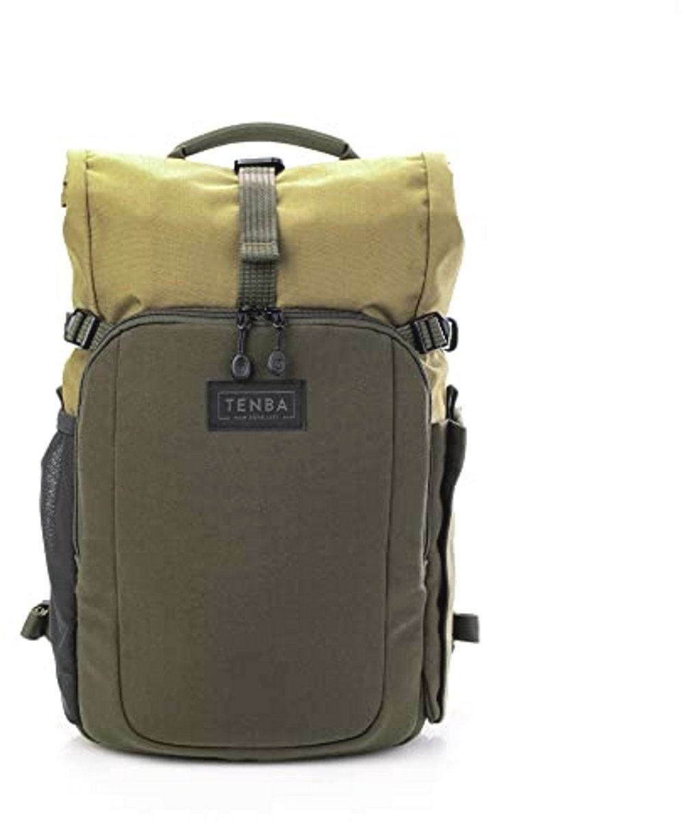 Rugzak 10L voor Camera's en Drones – Vintage Stijl in Tan/Olive