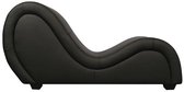 Tantra Lounge Bank - Sex Stoel - Tantra Sofa - Tantra Stoel - Zwart Kunstleer - Tantra - Luxe Meubel voor Sensuele Beleving