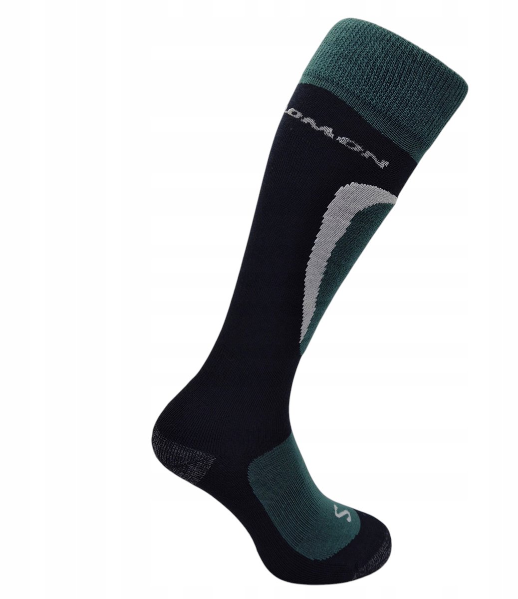 Salomon Focus Wintersokken Merino Wol Ski & Outdoor Zwart