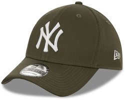 New Era New York Yankees Mlb 39thirty League Essential Pet Groen S-M