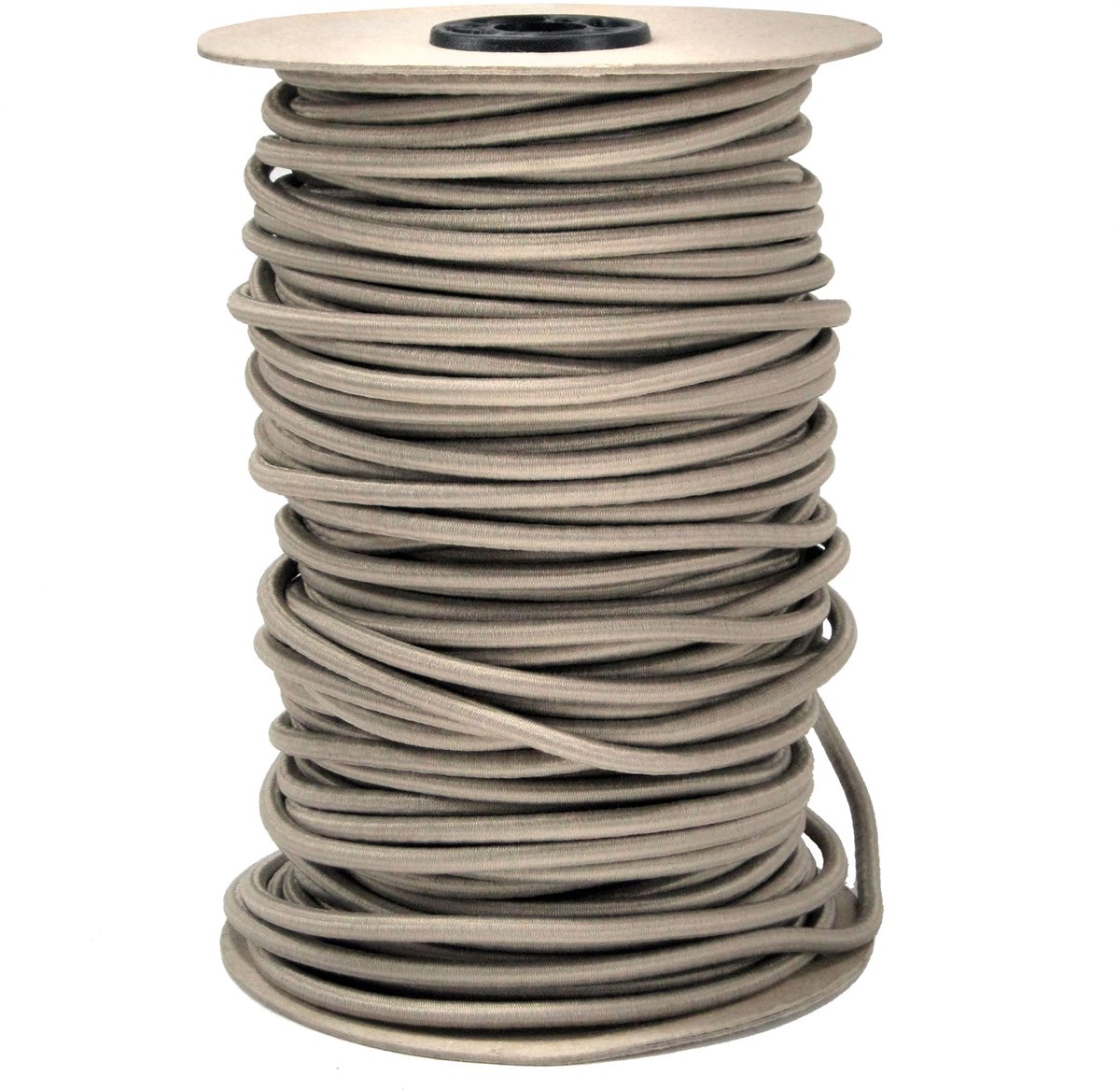 Beige Elastisch Koord 5mm - Per Meter