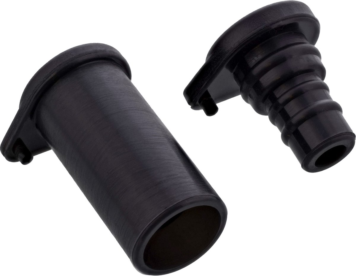 Delock DL4 Dust Cover for male and female connector, silicone, 2-parts, black 10 pcs set