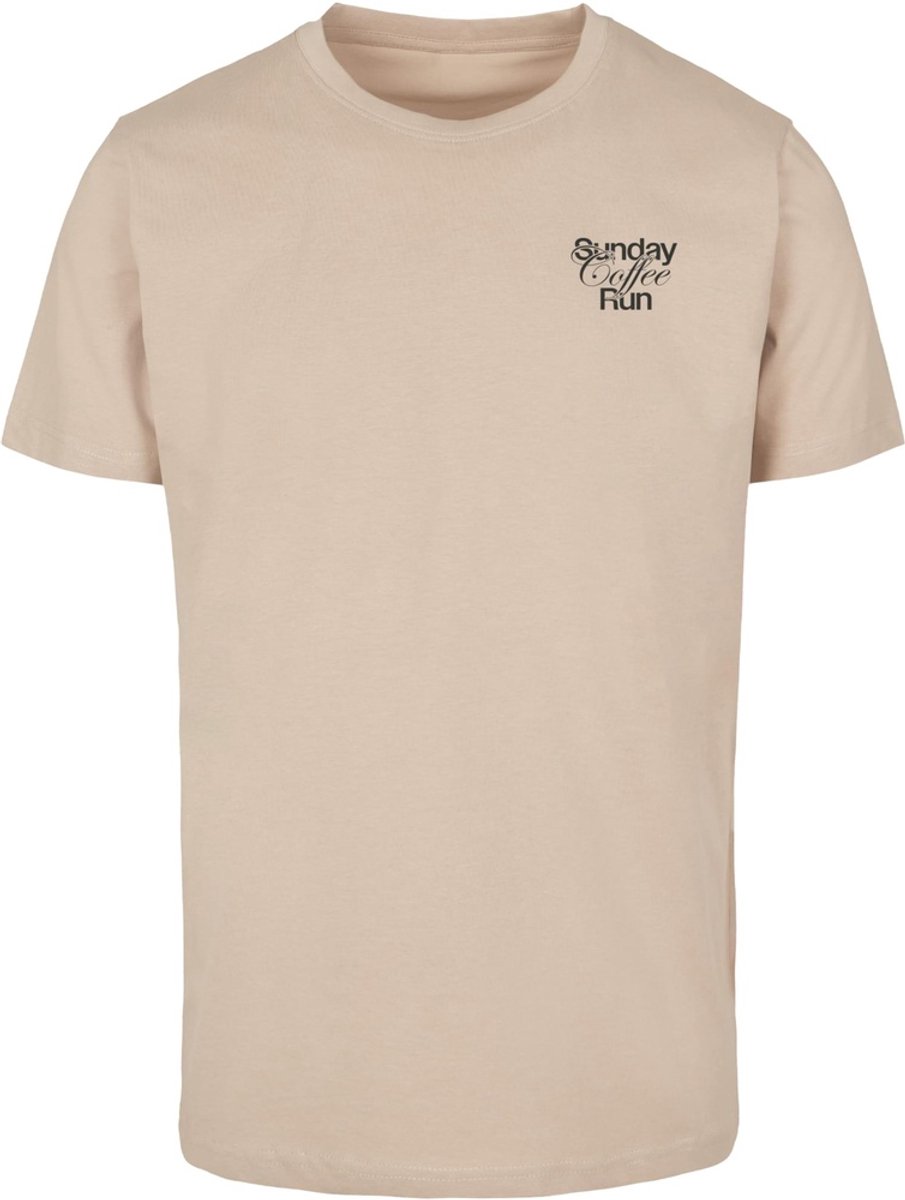 Mister Tee Sunday Coffee Run T-shirt Creme